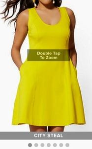 New York & Co Fit & Flare Dress